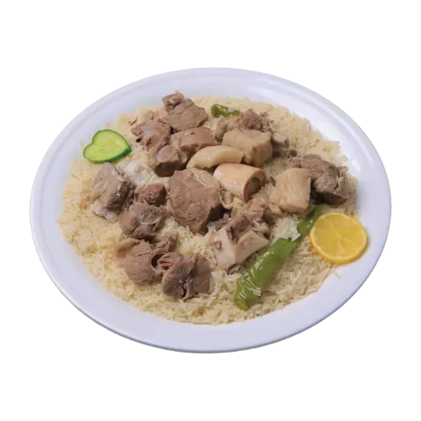 نفر مضغوط لحم حاشي